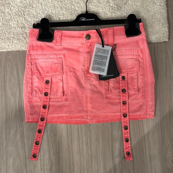 HOT Blumarine Pink Cargo Skirt - Main Image